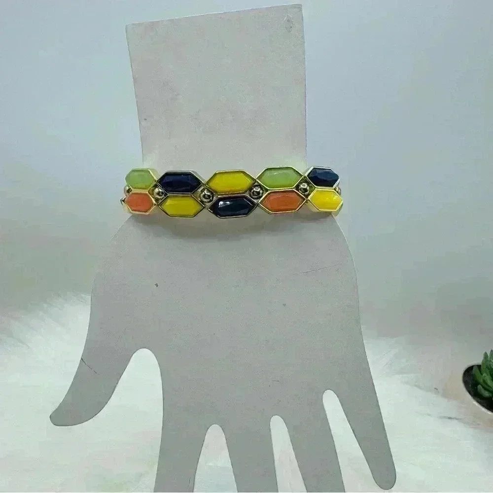 Multicolor Statement Bracelet